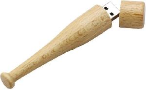 Bekijk leuke cadeautip : Honkbal Knuppel - USB-stick - 8 GB